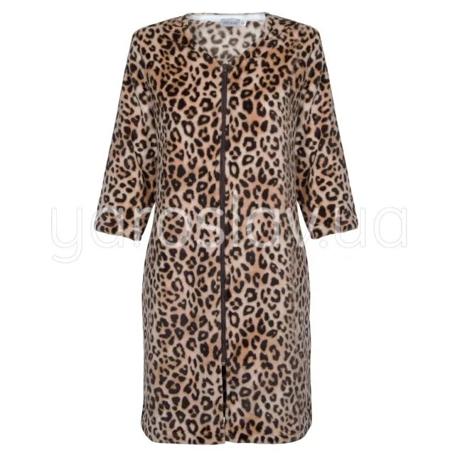 Халат флісовий ТМ Ярослав м.Ф-137 леопардовий